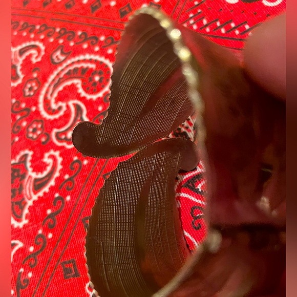 Beautiful Vintage Bracelet - Silver with Gold Flakes 70’s 80’s - Picture 5 of 5